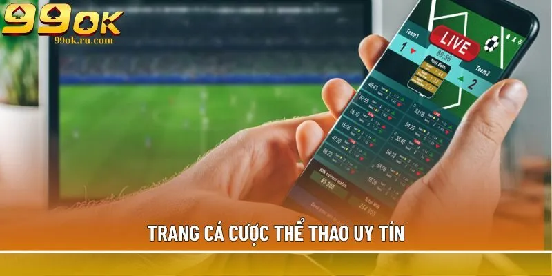 Trang cá cược thể thao uy tín