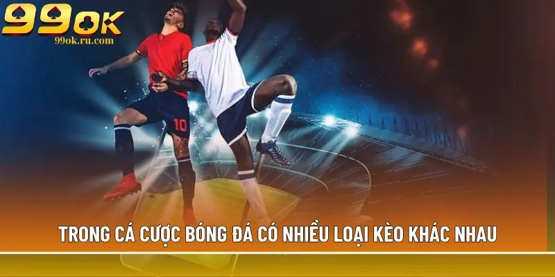 Trong cá cược bóng đá có nhiều loại kèo khác nhau